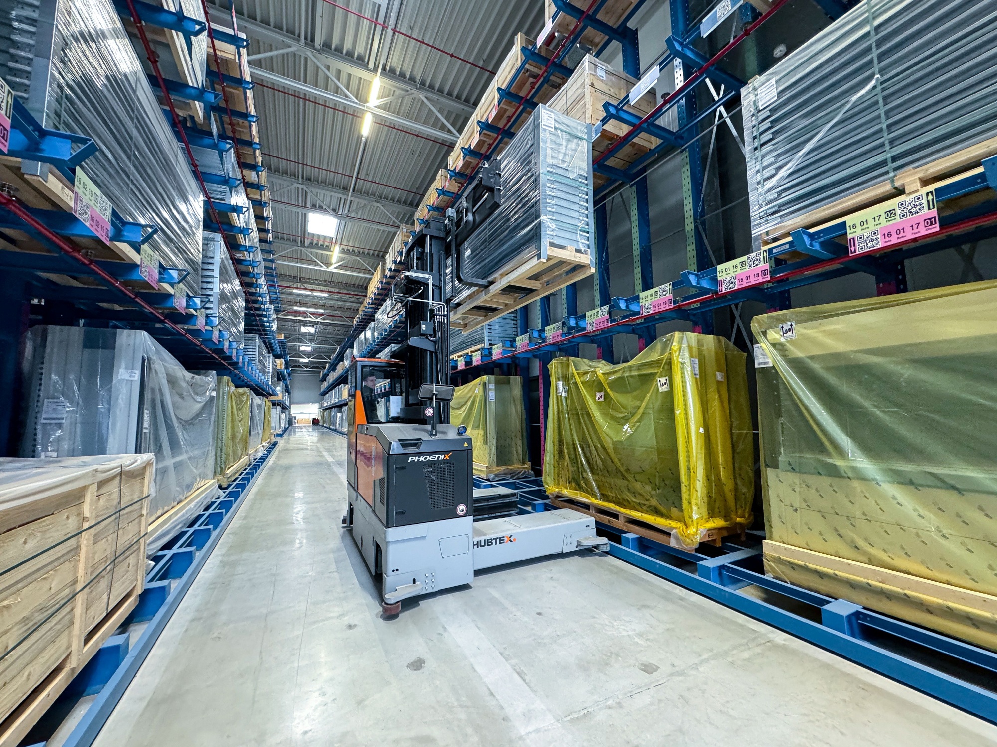 Eng vernetzte Lagerprozesse