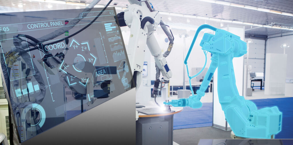 Robotics und Digitale Zwillinge Kerntechnologien fuer Industrie 4.0