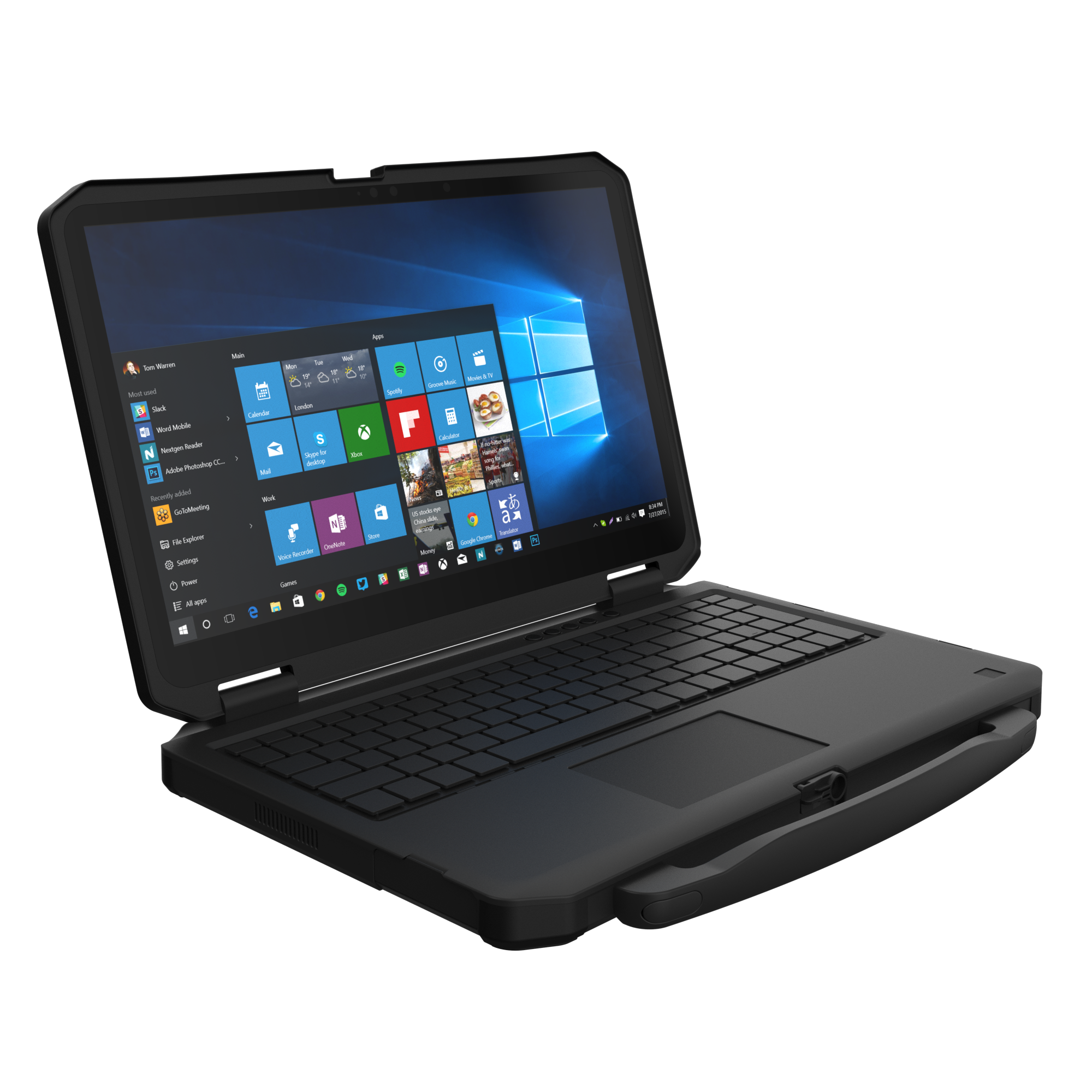 Die Rugged Laptop Serie L156 Edge AI von TL Electronic/Winmate, mit 15,6 Zoll PCAP-Touch und leistungsstarken GPUs.