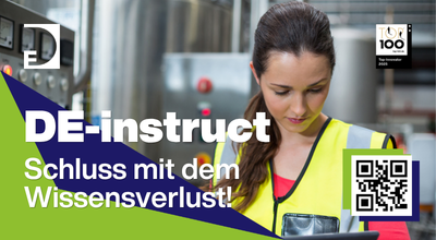 Wissen. Bewahren. Nutzen. 23 DE instruct 400 x 220