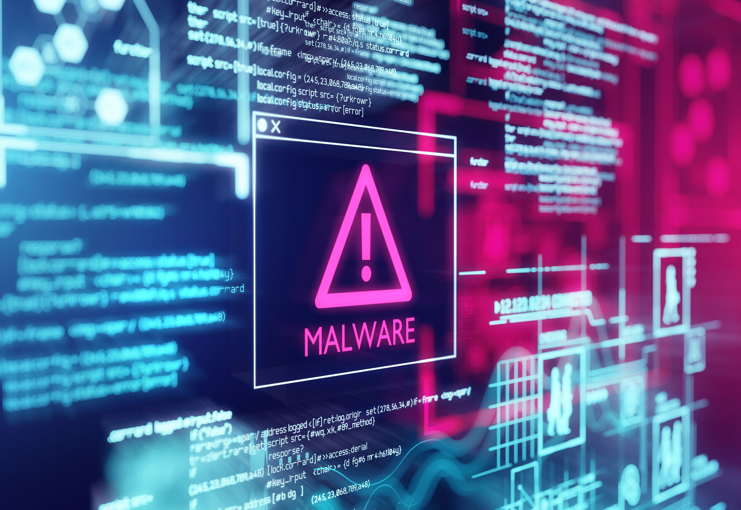 Angreifer nutzen legitime Infrastruktur für Malware-Verbreitung 12 Malware Detected Warning Screen