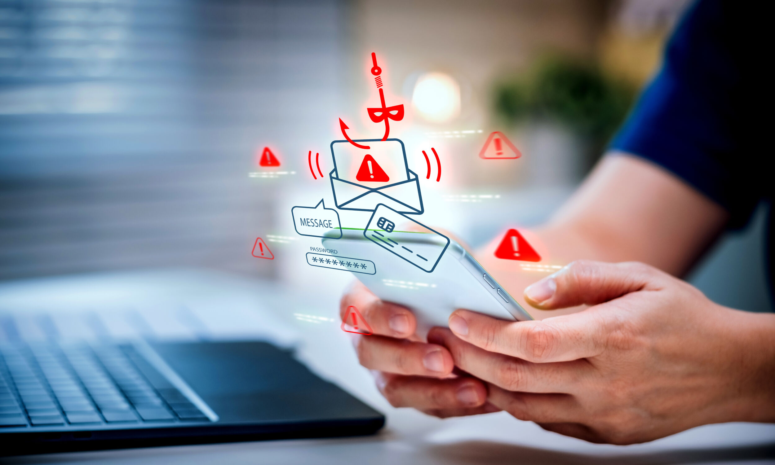 Fünf Hürden bei der Mail-Verschlüsselung 11 phishing mail steal private data password for security breach by hacker scam tactics fraud links malware and digital crime methods for thieving sensitive infomation