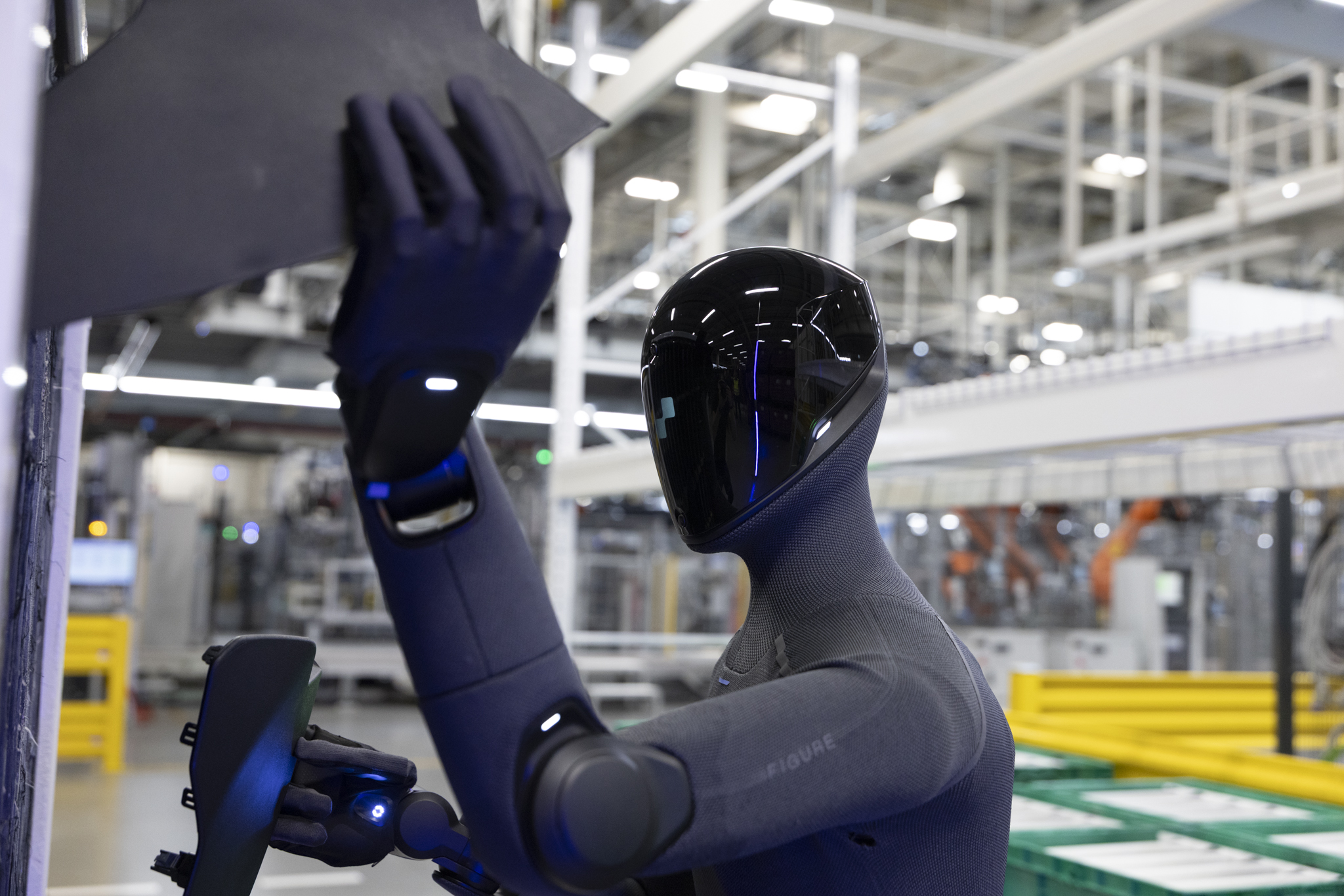 Humanoider Roboter Figure 03 im BMW Group Werk Spartanburg
