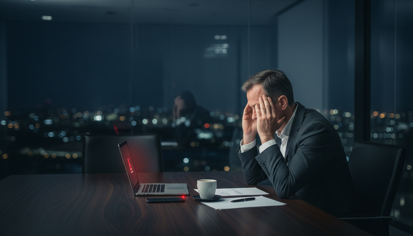 Cyberbedrohungen sorgen bei CEOs für psychische Belastung