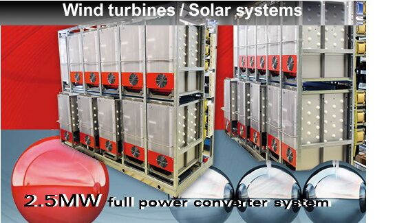 2,5 MW Stromwandler-System 7 2,5 MW Stromwandler-System