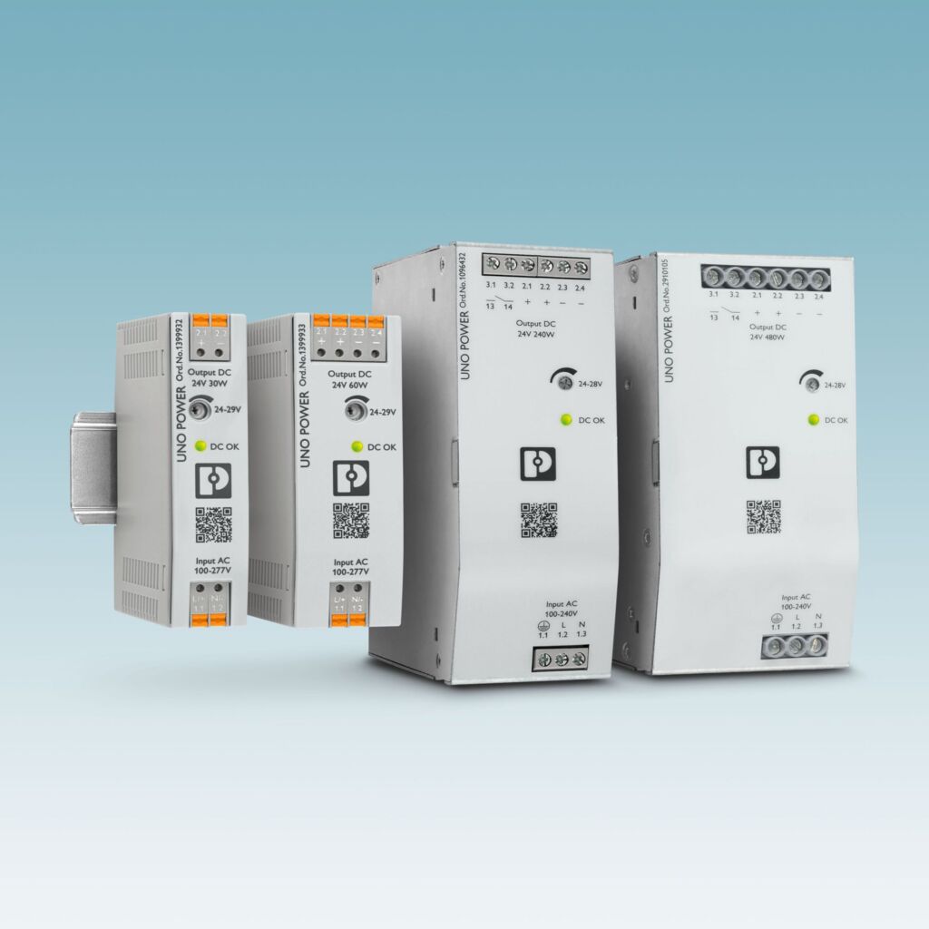 Stromversorgungen mit Push-in und erweitertem Spannungsbereich 1 Phoenix Contact 1