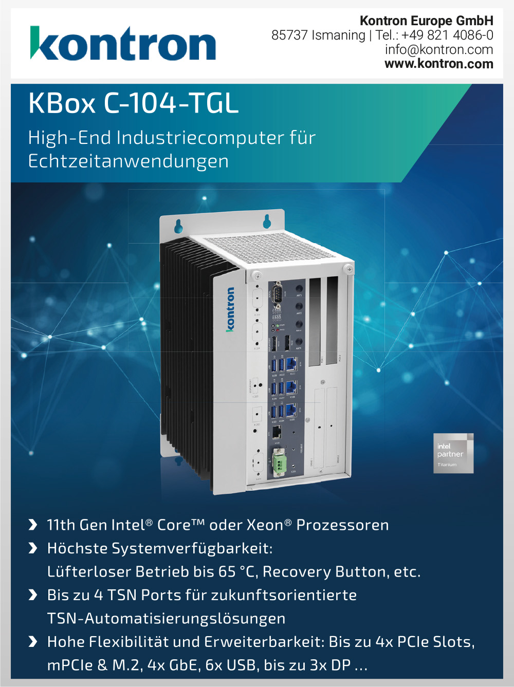 Produktübersicht – Kontron Europe GmbH
