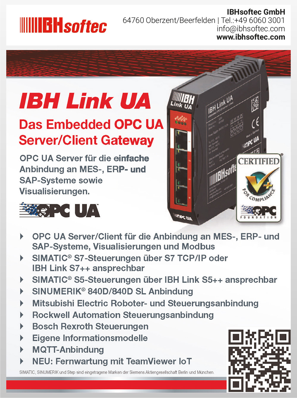 Produktübersicht – IBHsoftec Gesellschaft für