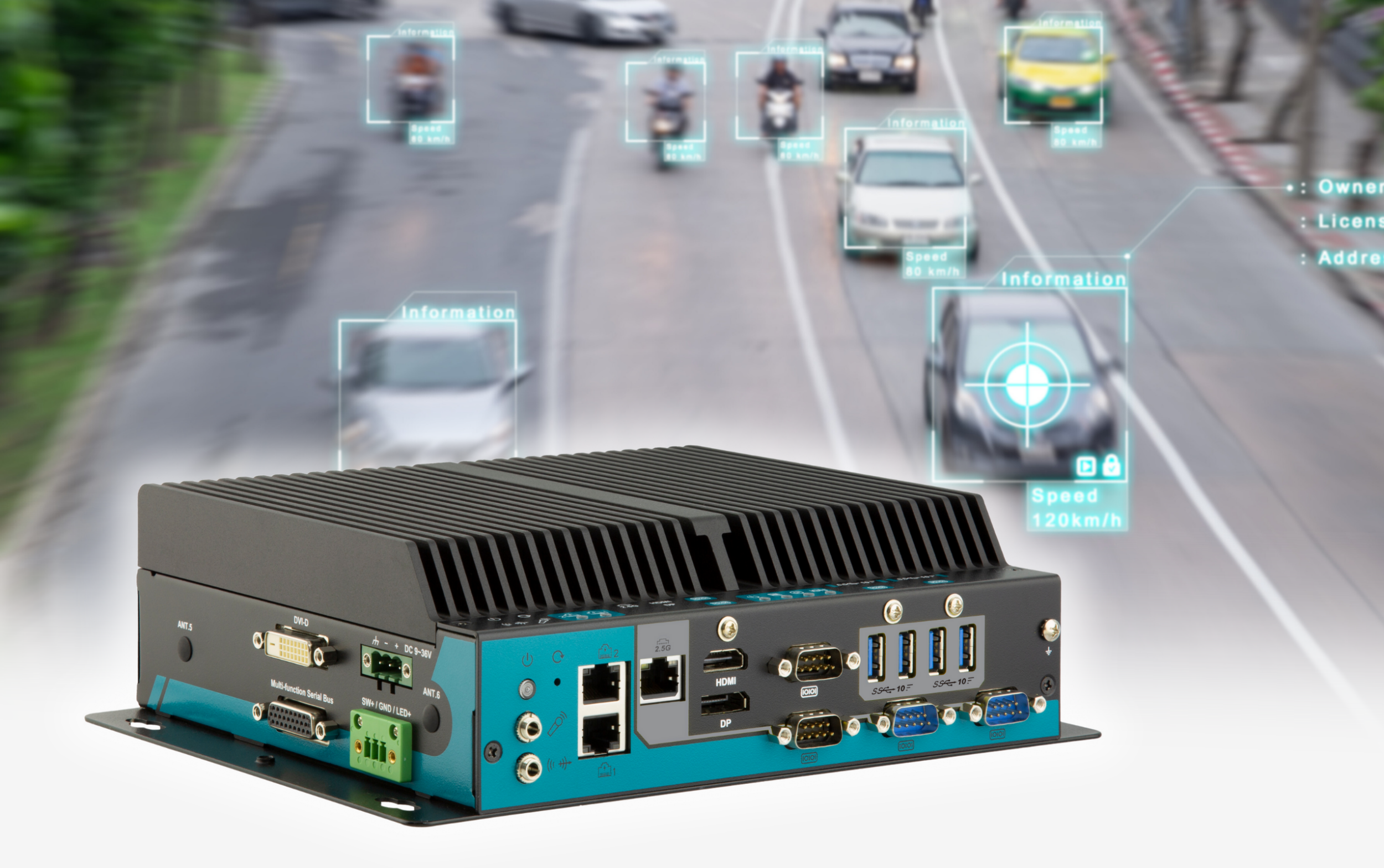 Edge-PC mit Hailo-8 KI-Beschleuniger