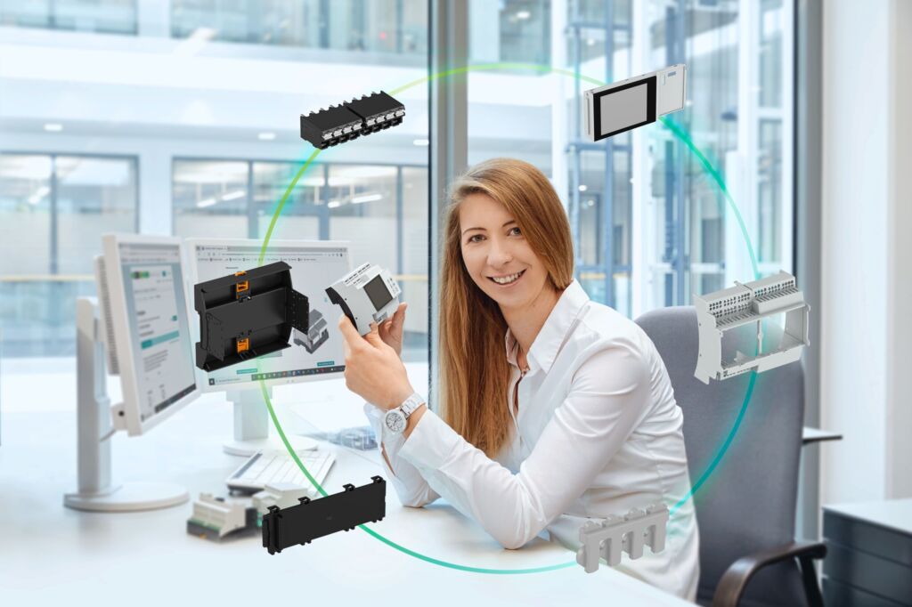Anzeige- und Bedienlösungen für Elektronikgehäuse in der Gebäudeautomation 1 Modulare Gehäusesysteme der Serie BC für die Gebäudeautomation lassen sich passgenau auf die Bedürfnisse der Endnutzer zuschneiden.