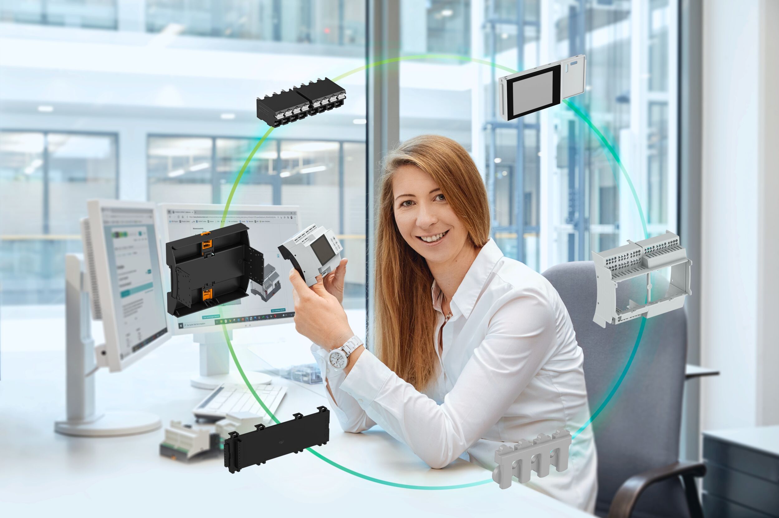 Anzeige- und Bedienlösungen für Elektronikgehäuse in der Gebäudeautomation