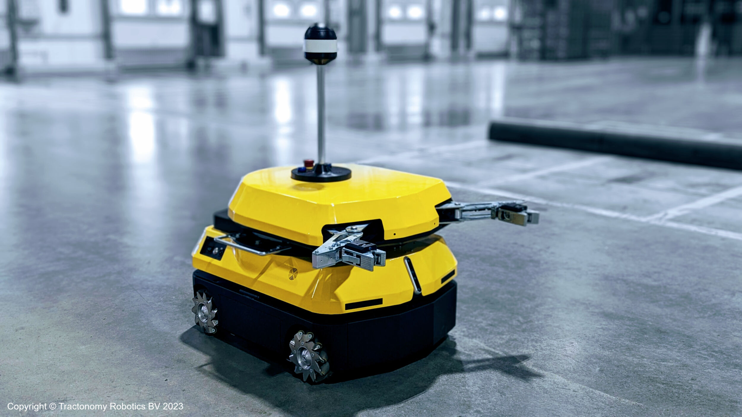 Autonome Schlepproboter für schnelle Intralogistik