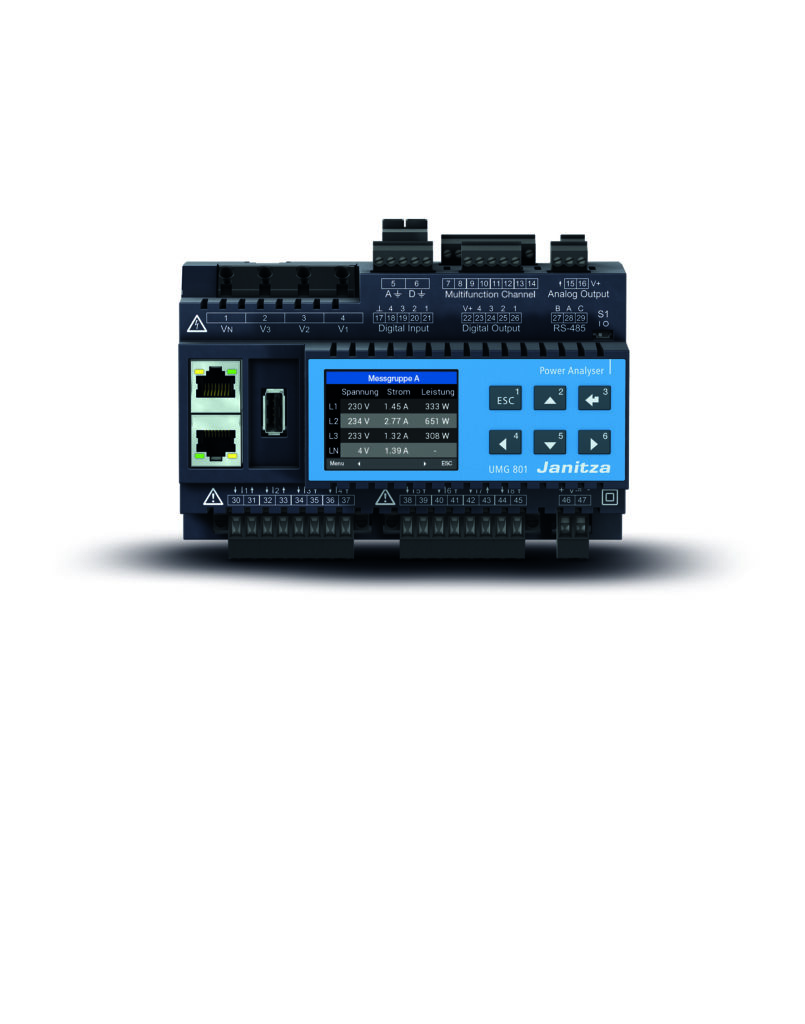 Auf dem Nachhaltigkeitsweg 3 Bild 3 | Modularer Netzanalysator UMG 801