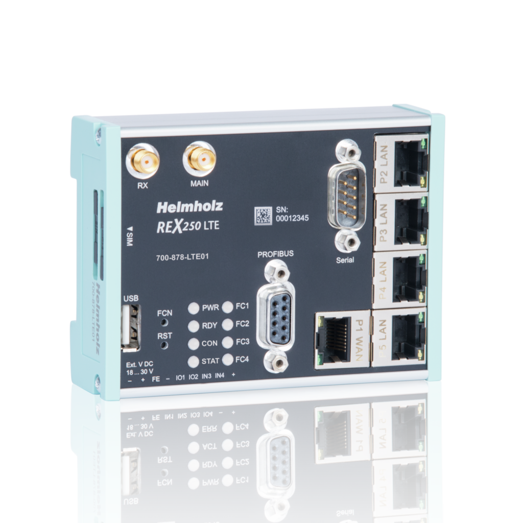 Digitale Remote-Lösung der neuesten Generation 3 Router aus der Rex-Familie von Helmholz bilden ein wichtiges Fundament für die Digitalisierungs- und Prozessautomatisierungslösungen von Quat2ro.