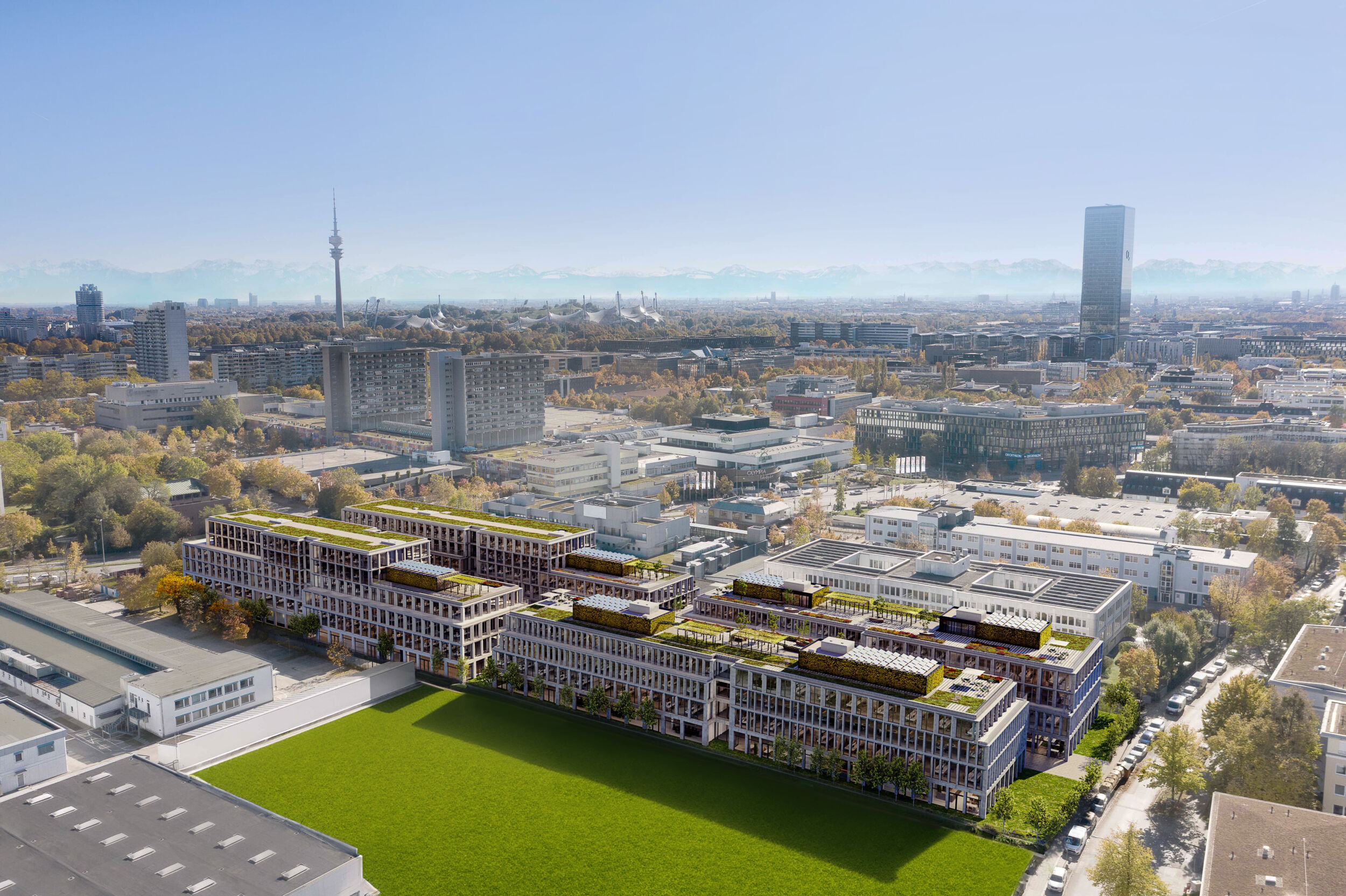 Go Four It Visualisierung Stadtblick