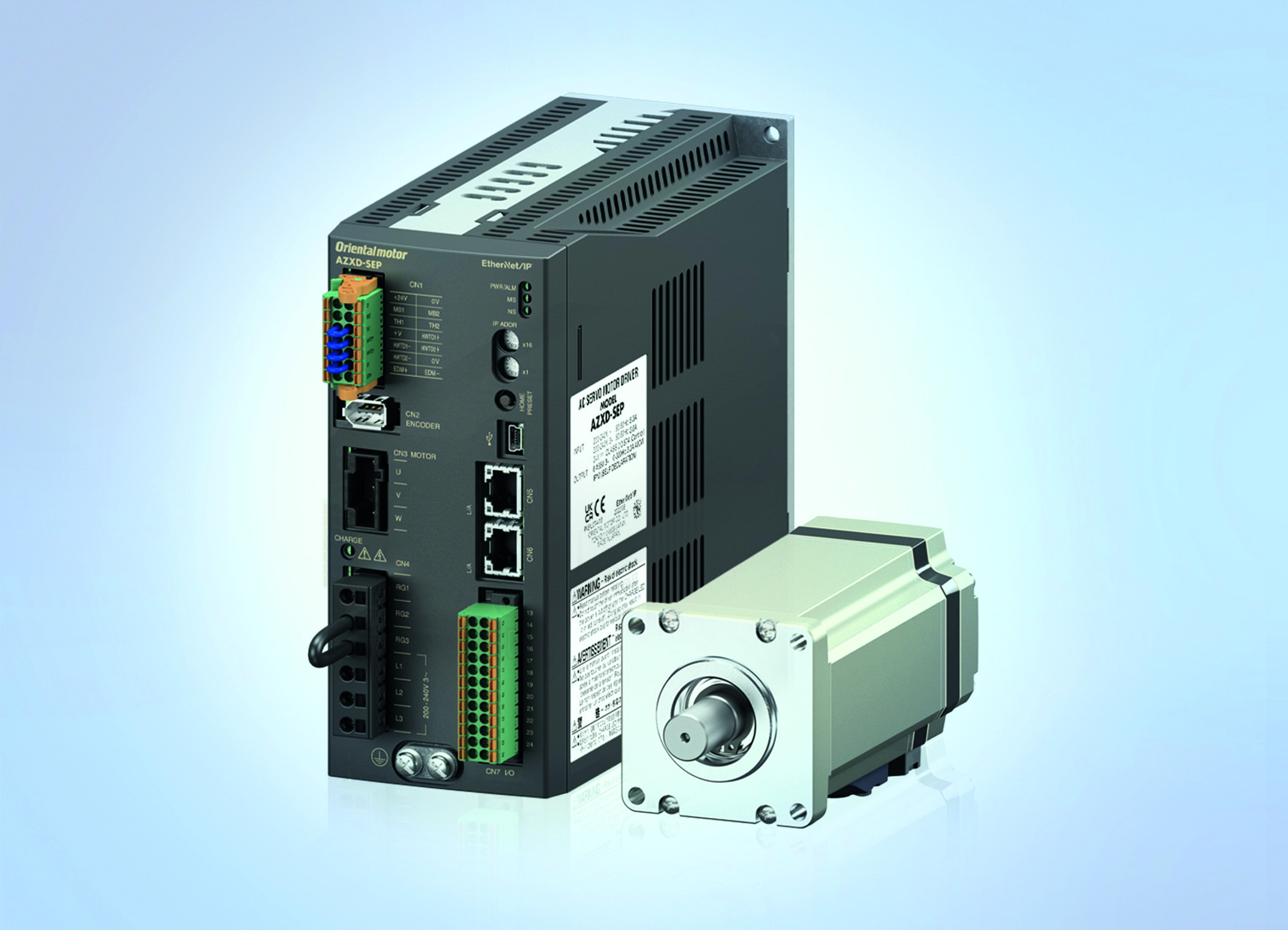 Servomotor für lange Verfahrwege