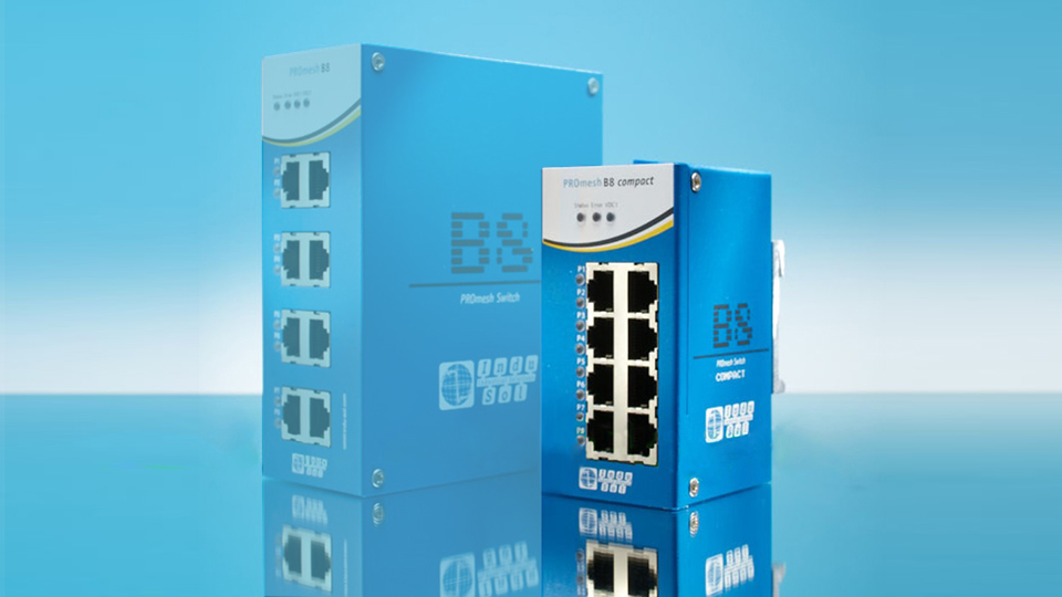 Managed Switch bietet bis zu 80 Prozent Raumersparnis 6 Managed Switch bietet bis zu 80 Prozent Raumersparnis