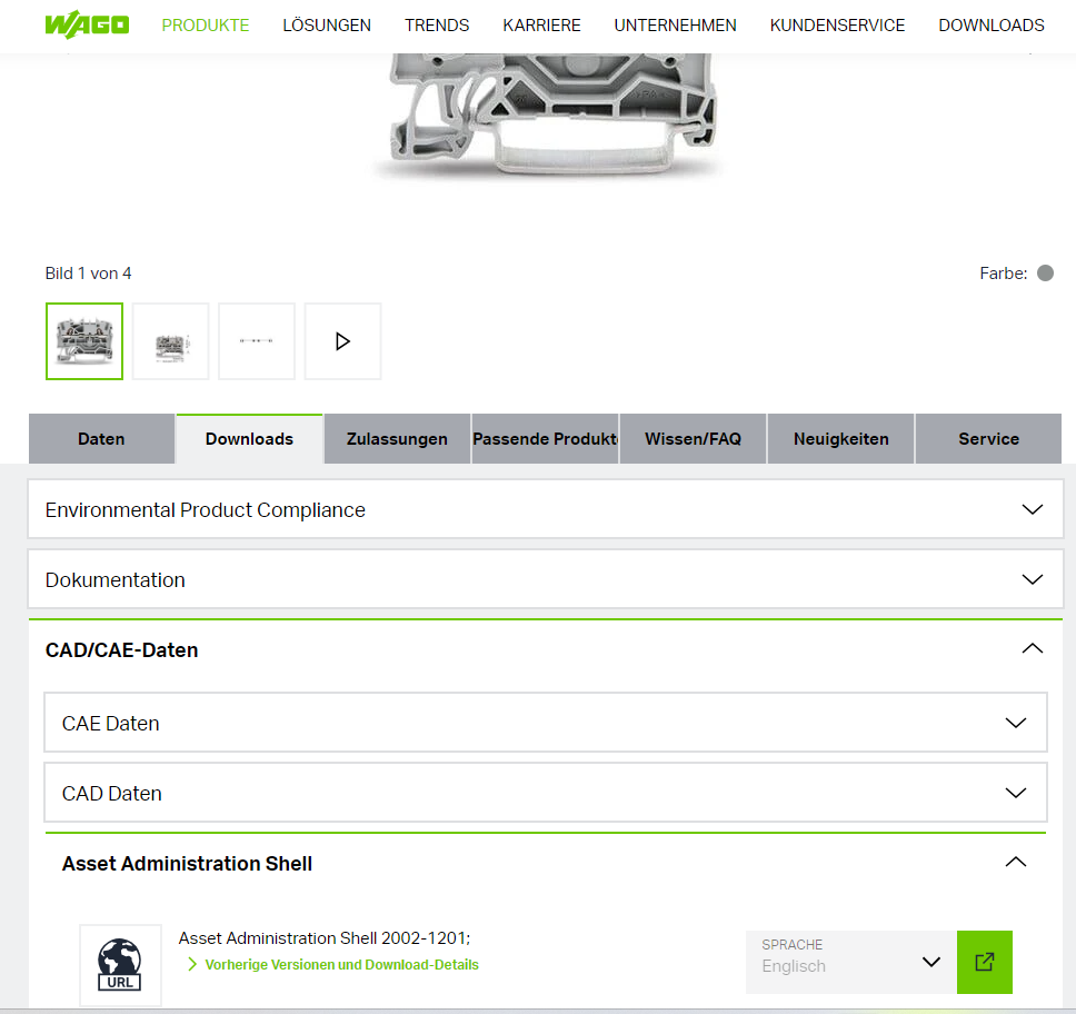Wago-Verwaltungsschalen zum Download