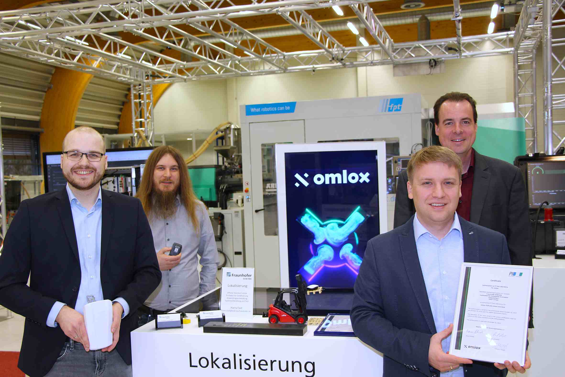 Erstes Omlox-Prüflabor 3 Erstes Omlox-Prüflabor