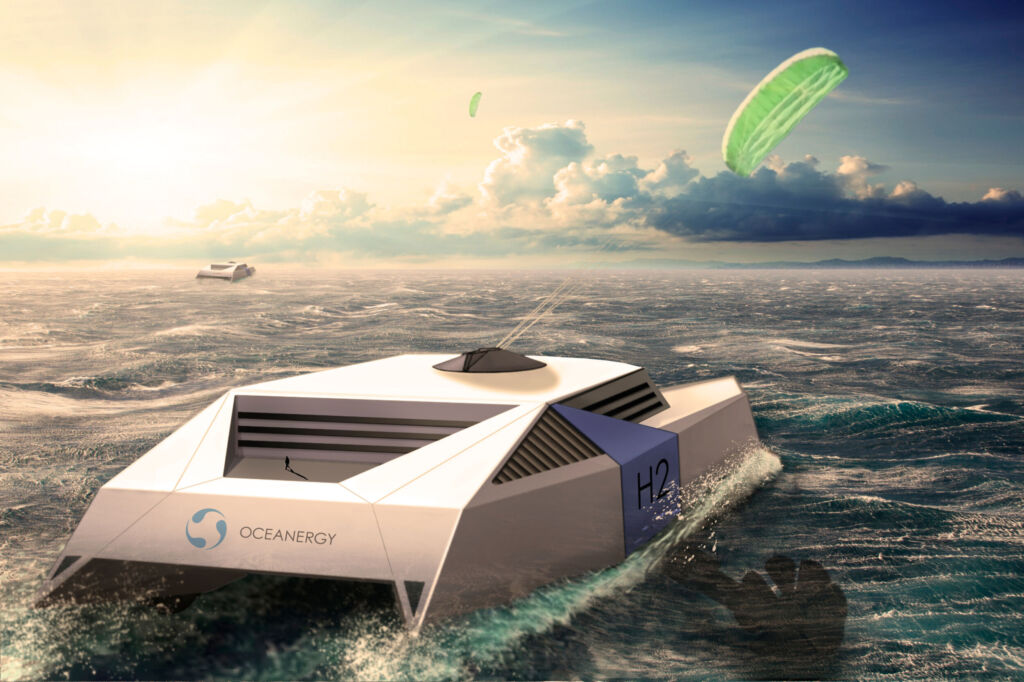 Cynapse-Getriebe unterstützen Gewinnung von grünem Wasserstoff auf Kite-Schiffen 3 02 WITTENSTEIN OCEANERGY Kite Schiff