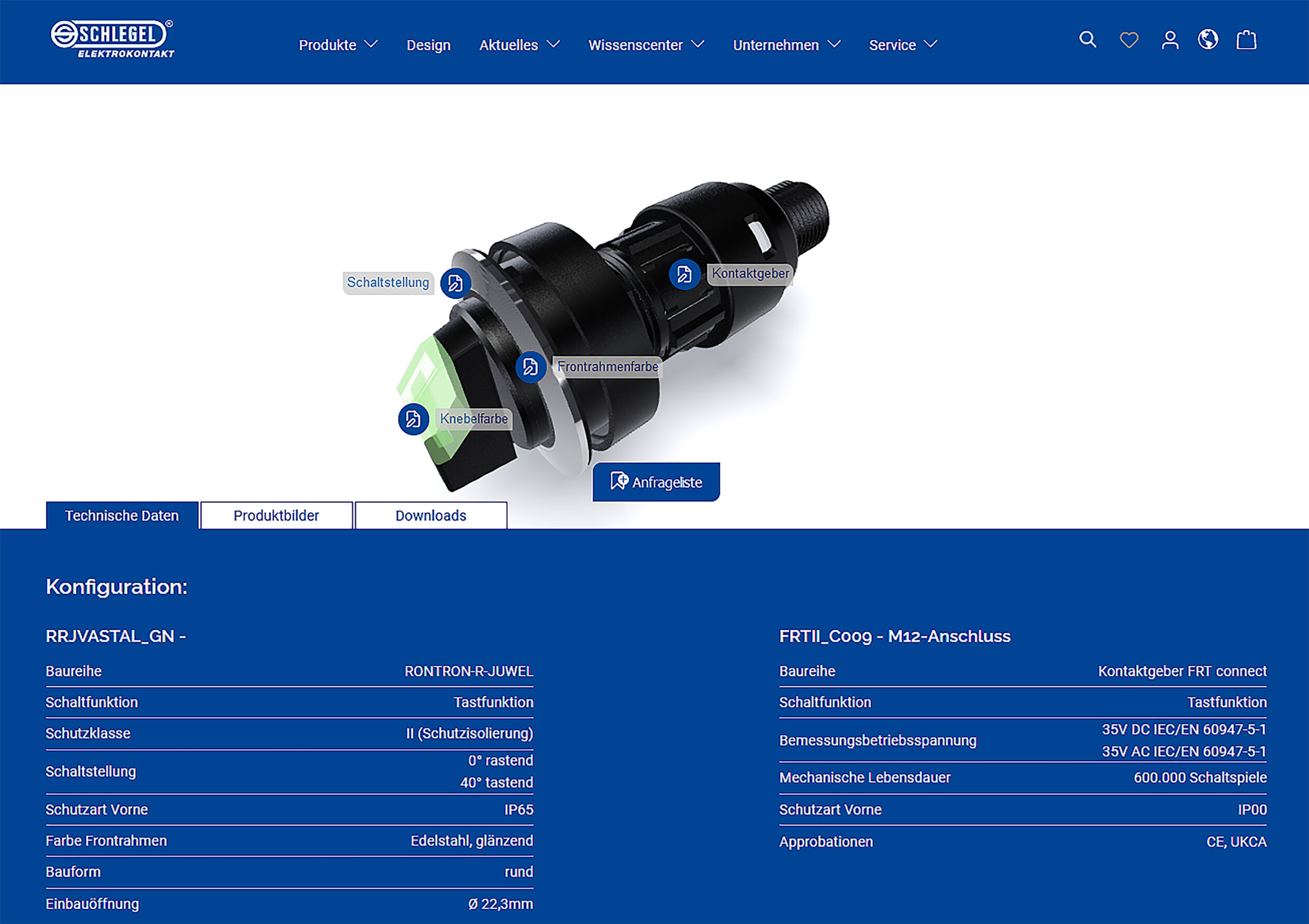 Webseite von Schlegel neu überarbeitet
