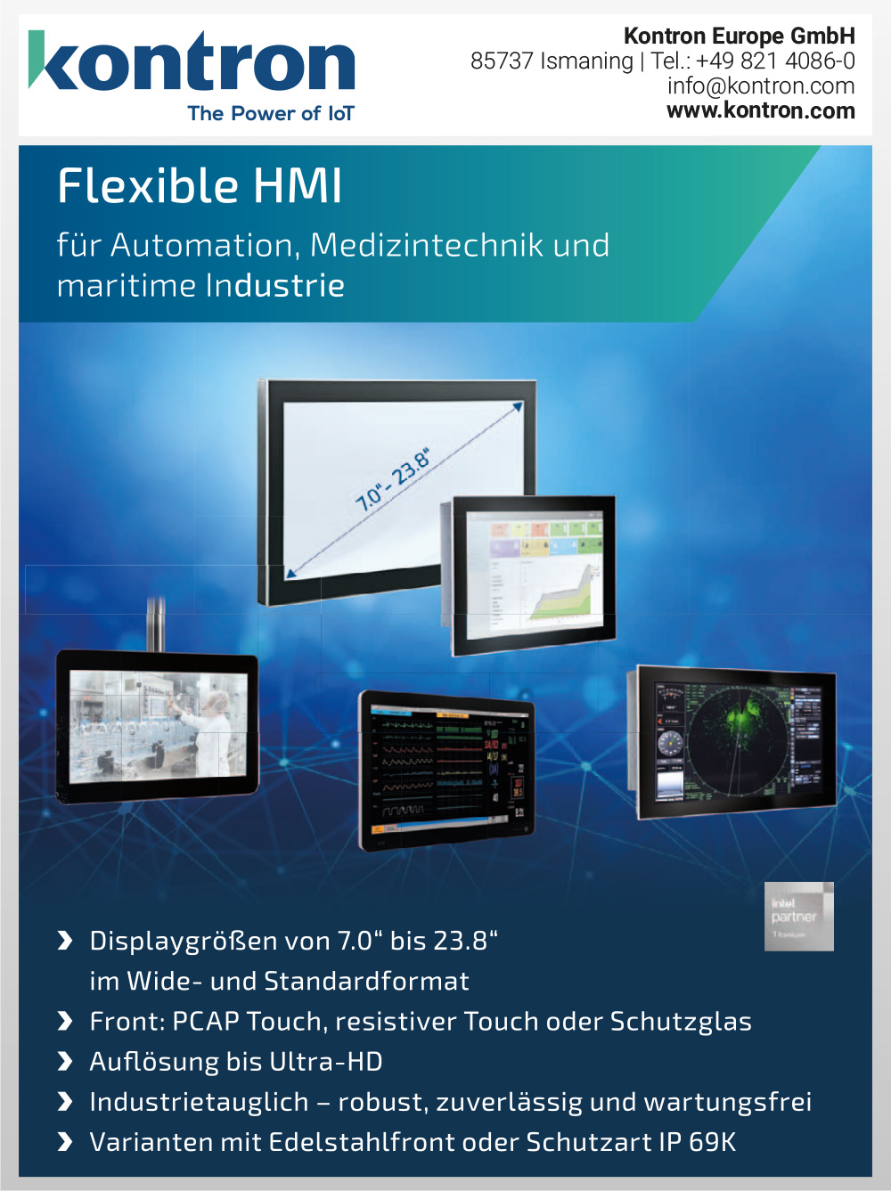 Produktübersicht - Kontron Europe GmbH 5 Produktübersicht – Kontron Europe GmbH
