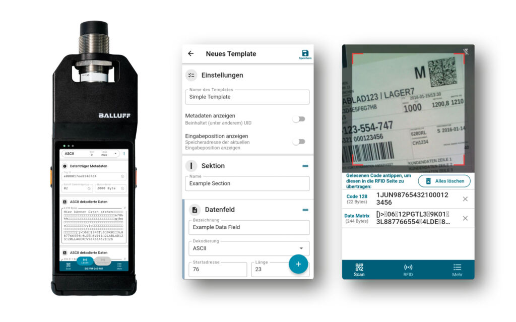 App von Balluff zur Digitalisierung von Produktionsprozessen 1 Balluff MWAY Digital 2