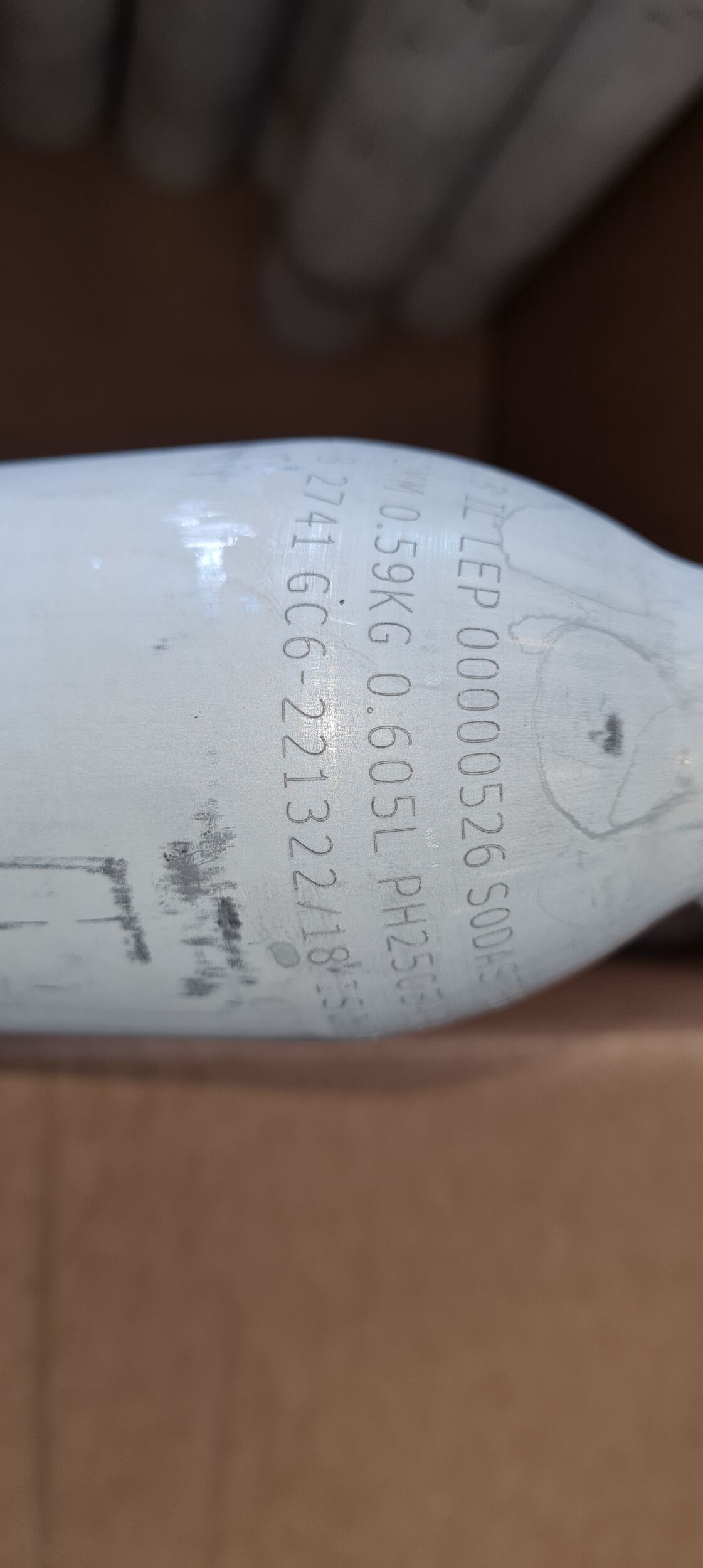 Flasche leer?