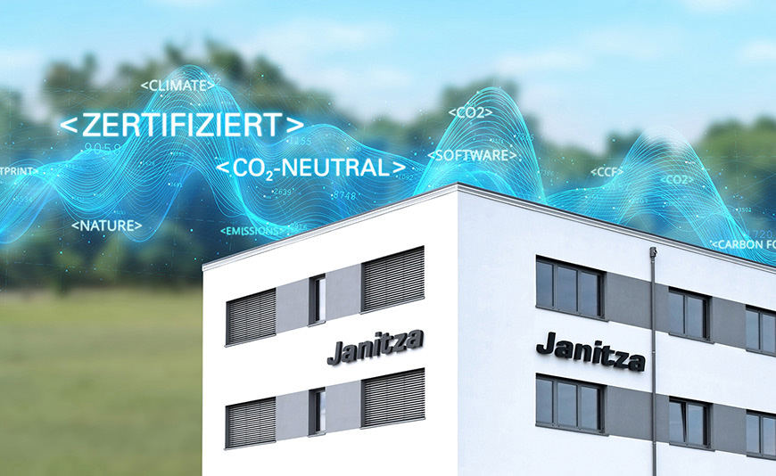 Janitza wird als CO2-neutrales Unternehmen zertifiziert