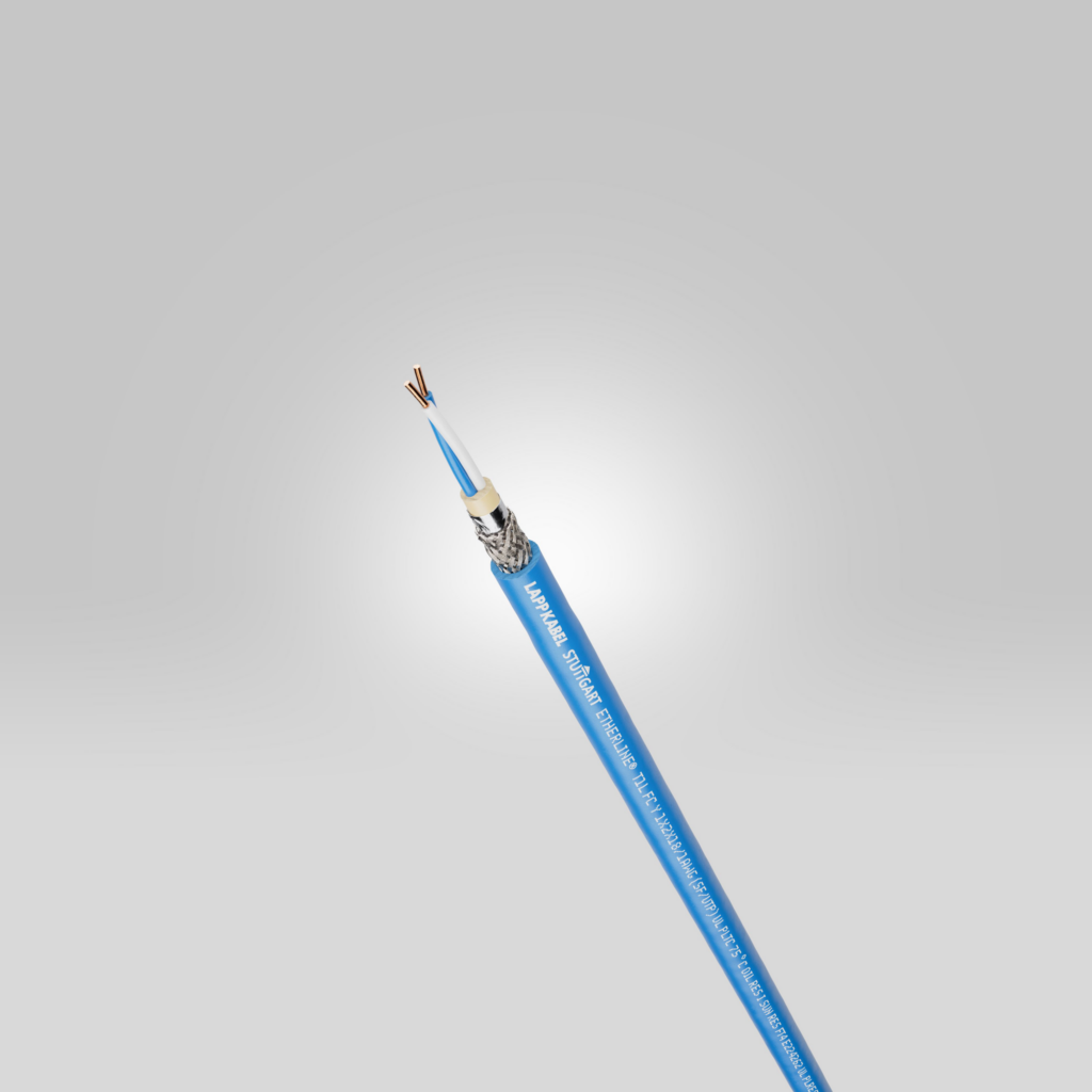 Upgrade für die Feldebene mit Ethernet-APL 2 Die Etherline-SPE-Leitungen von Lapp für Ethernet-APL, sind für Distanzen bis 1.000m ausgelegt, flammwidrig, UV- und Öl-resistent.