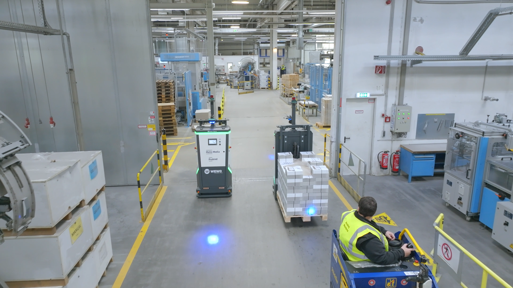 Autonome Produktionslogistik für den Mittelstand