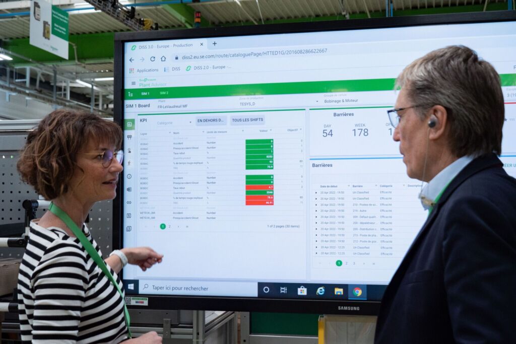 Software für das Short Interval Management 1 EcoStruXure Plant Advisor Le Vaudreuil scaled 1