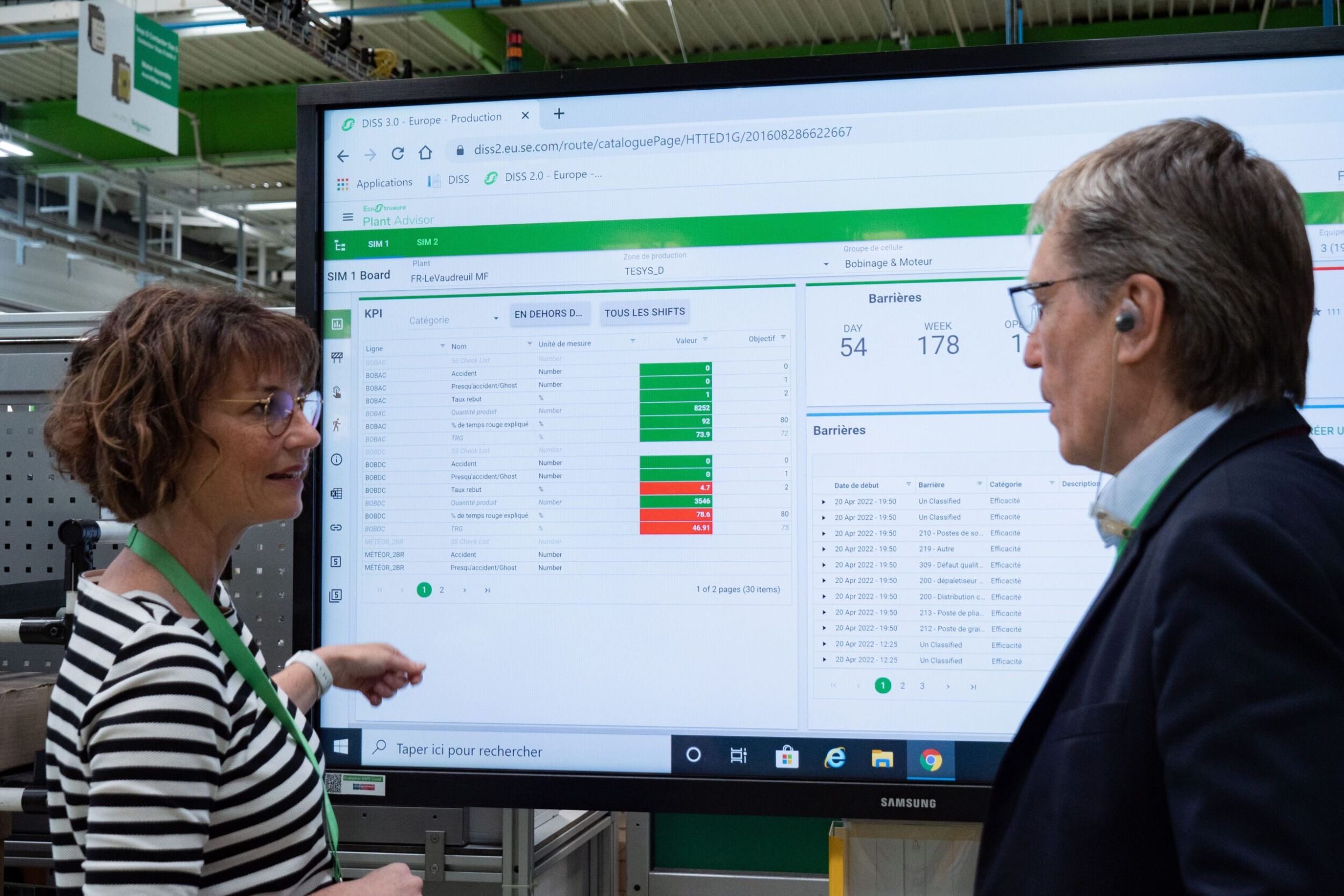 Software für das Short Interval Management