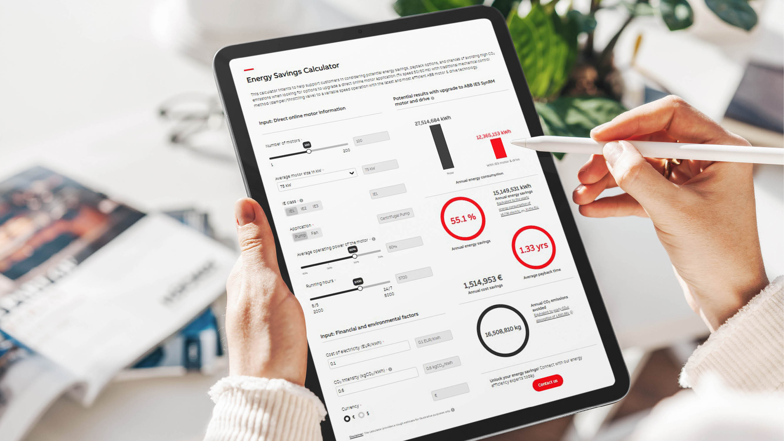 Online-Rechner zur Identifikation von Energieeinsparungen