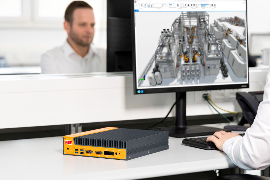 Feldbus-Emulation in der virtuellen Inbetriebnahme 1 Mit der neuen Emulation Box lassen sich Feldbusteilnehmer einfach in fe.screen-sim emulieren.
