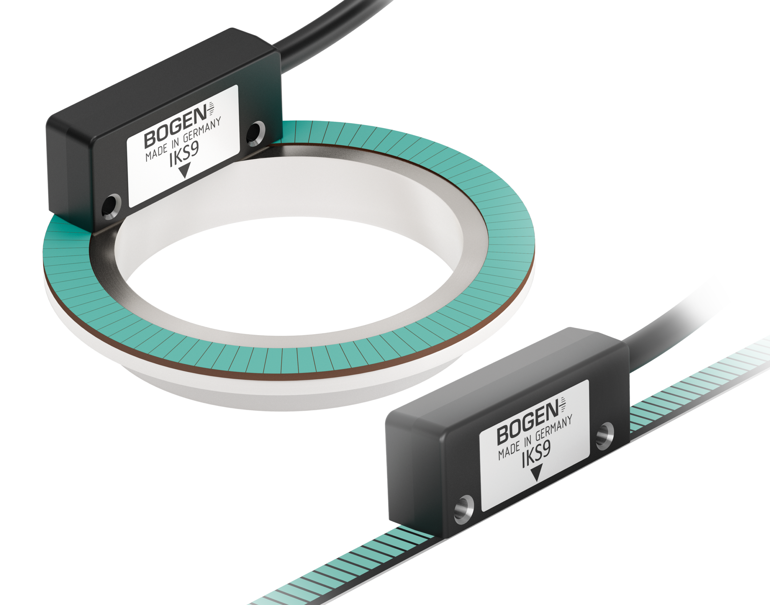 Magnetische Inkrementalgeber für Linearmotoren
