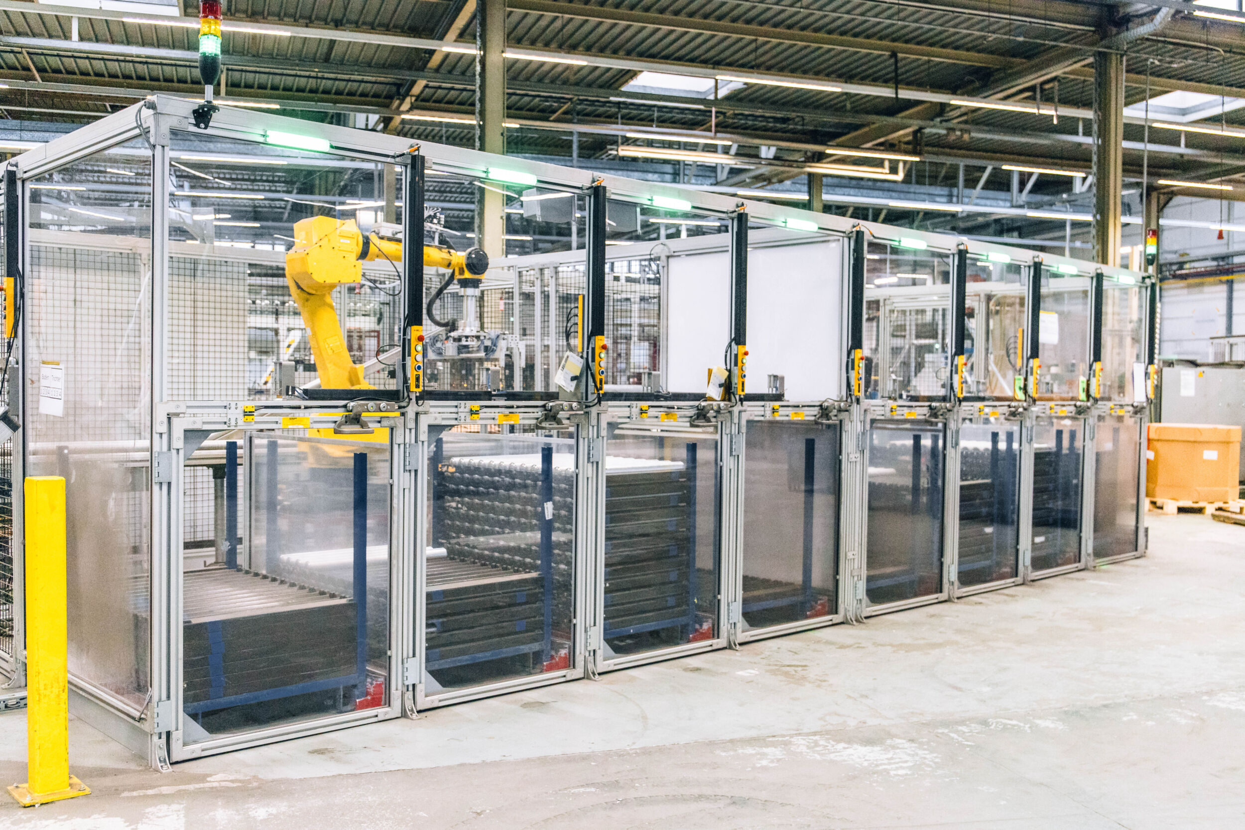 Roboteranlage ganzheitlich abgesichert 3 Roboteranlage ganzheitlich abgesichert