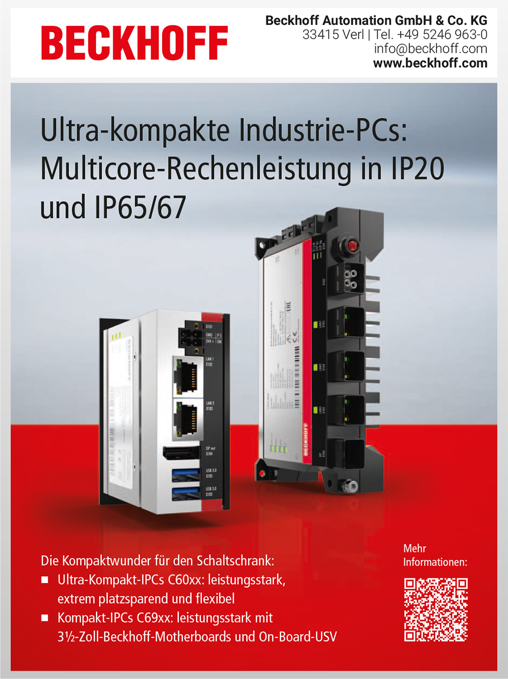Produktübersicht - Beckhoff Automation GmbH & Co. KG 8 Produktübersicht – Beckhoff Automation GmbH & Co. KG