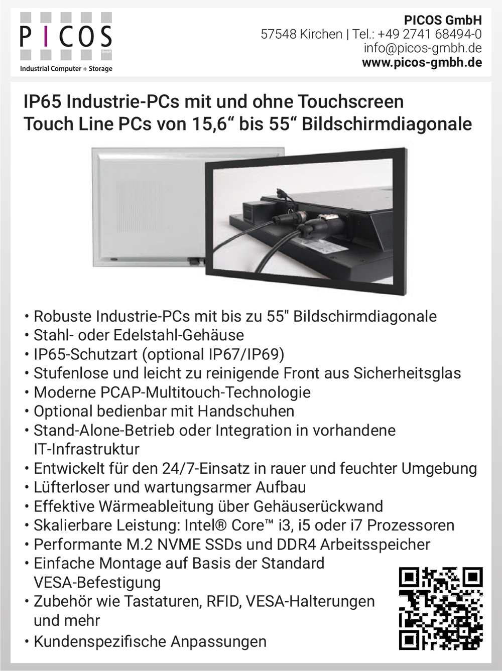 Produktübersicht - Picos GmbH 6 Produktübersicht – Picos GmbH