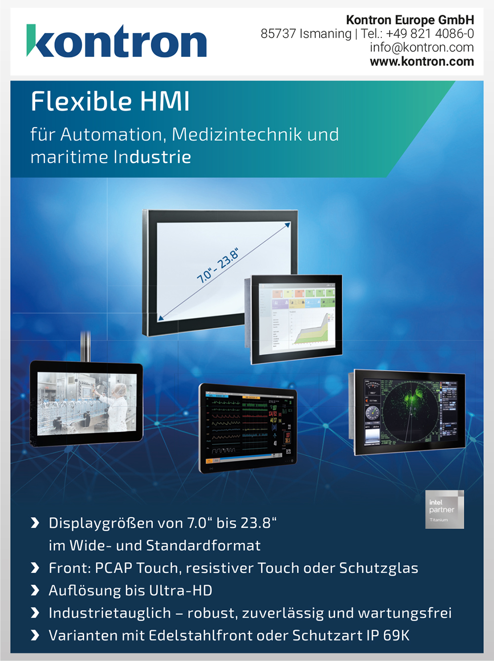 Produktübersicht - Kontron Europe GmbH 5 Produktübersicht – Kontron Europe GmbH