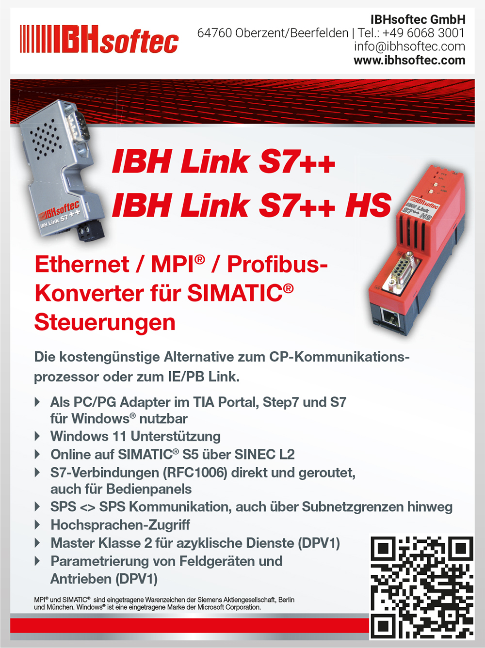 Produktübersicht - IBHsoftec Gesellschaft für 2 Produktübersicht – IBHsoftec Gesellschaft für