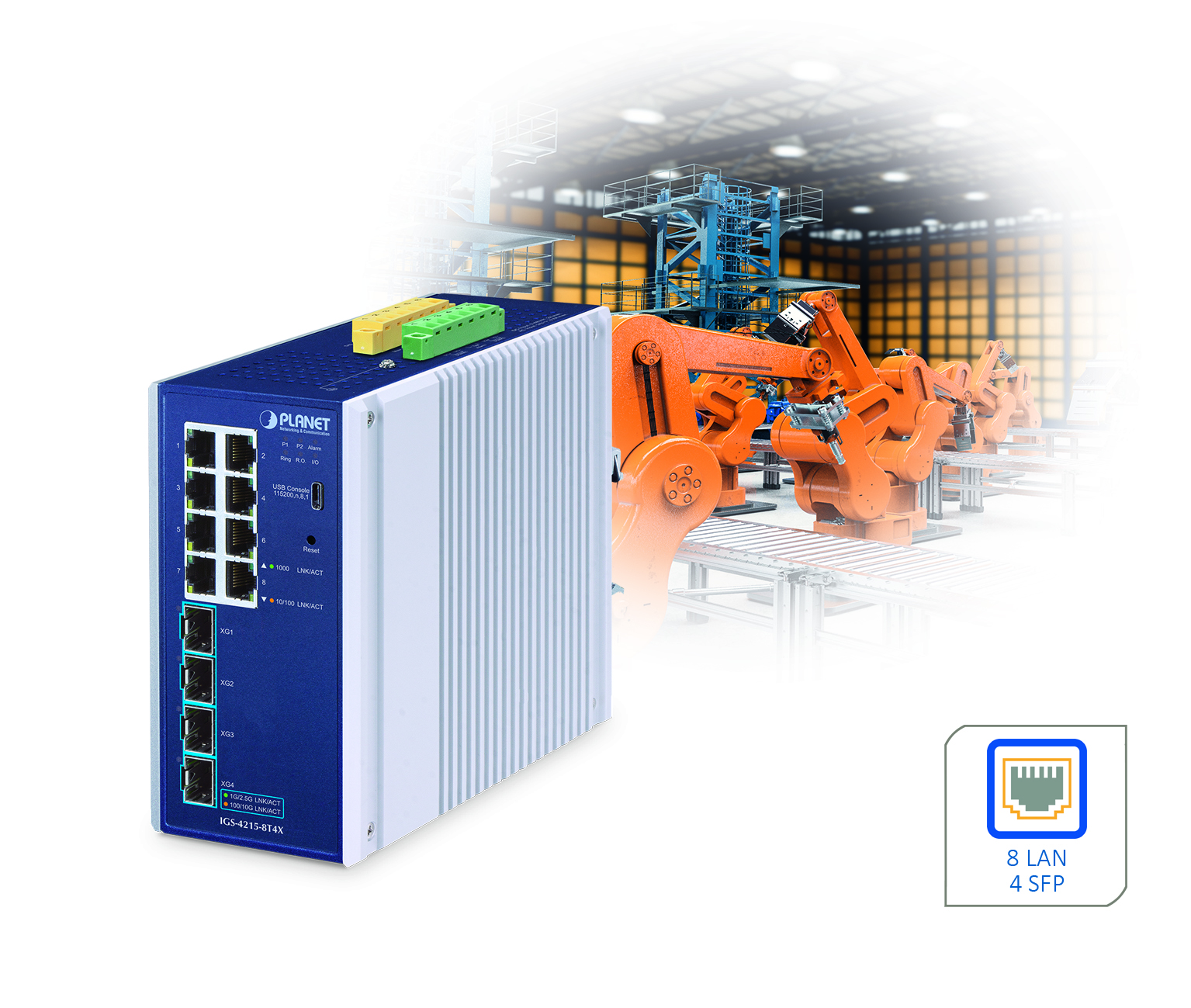 12-Port Managed Switch 5 12-Port Managed Switch
