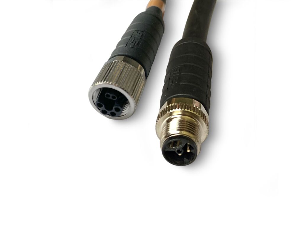 Hybride M12-SPE-Stecker 1 TE SPE M12 Hybrid