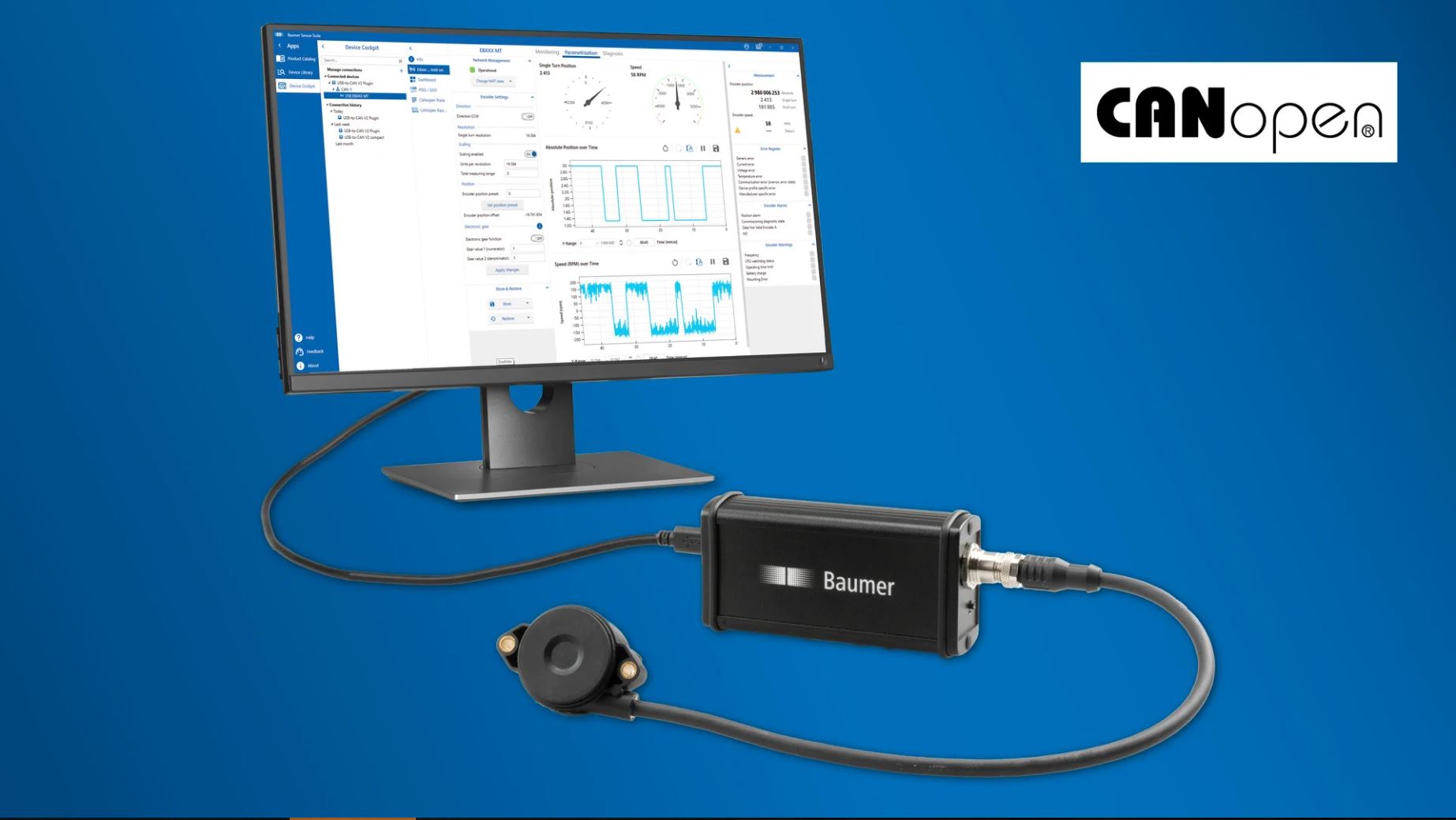 Schnelles Engineering auch für CANopen-Sensoren 6 Schnelles Engineering auch für CANopen-Sensoren