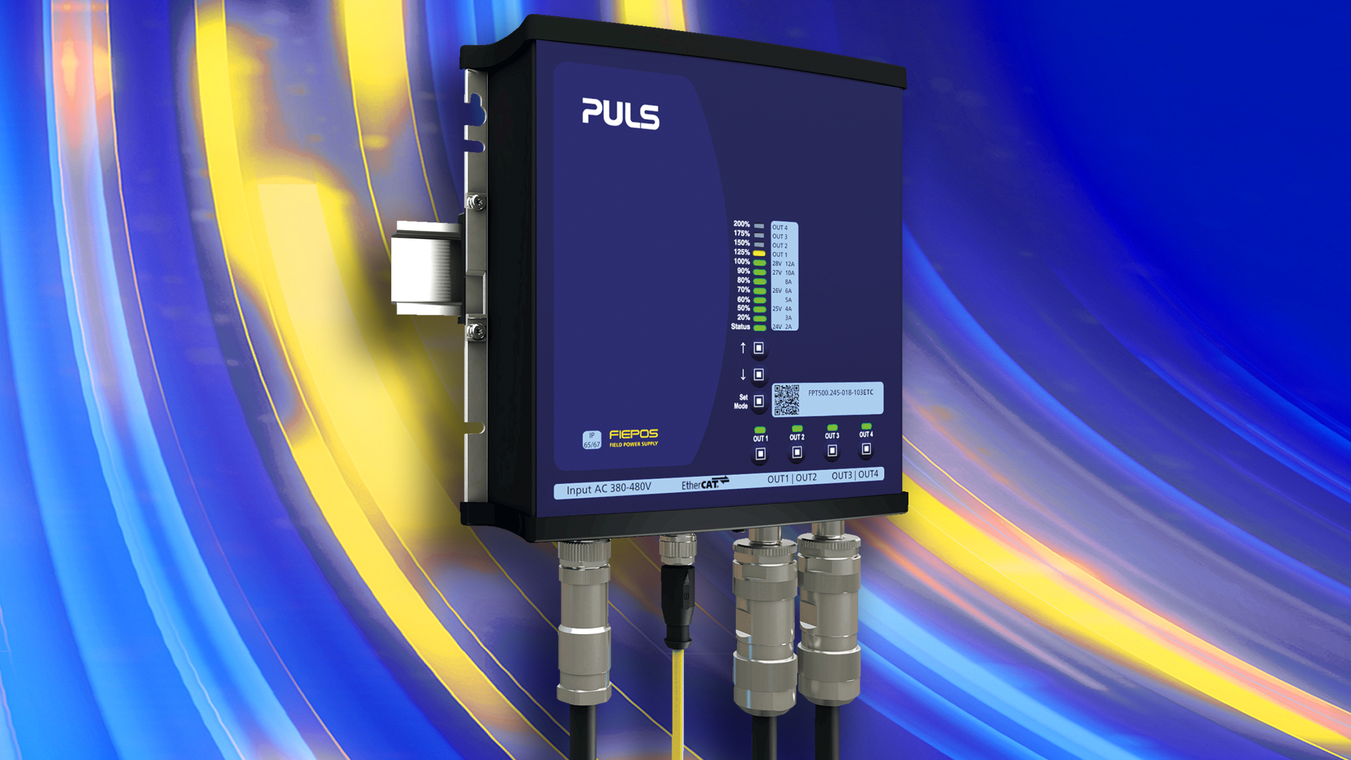 Dreiphasen-Netzteil mit Ethercat-Schnittstelle
