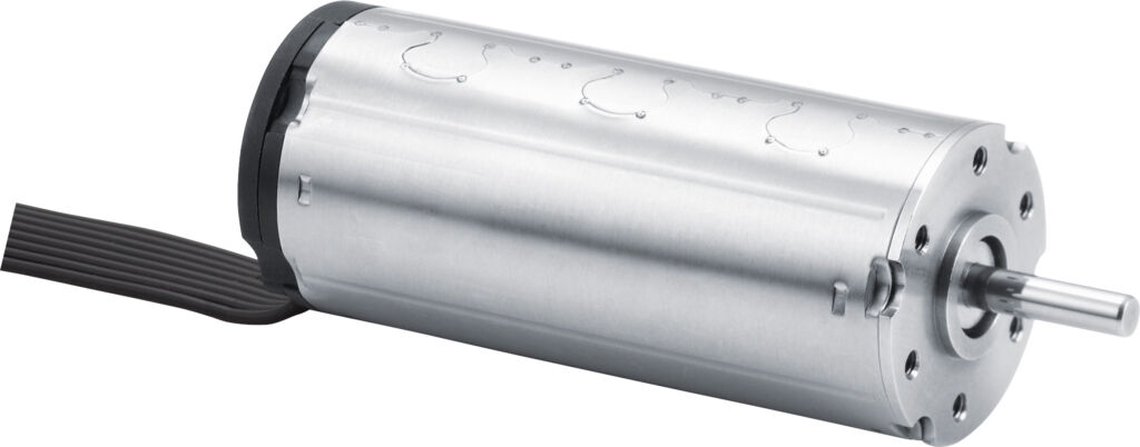 Die treibende Kraft der Kompaktautomation 2 Der bürstenlose DC-Motor treibt im
Portal-Handling der Kompaktautomation die Schwenkeinheiten an, mit denen Werkzeuge oder Komponenten in eine bestimmte Position gebracht werden.