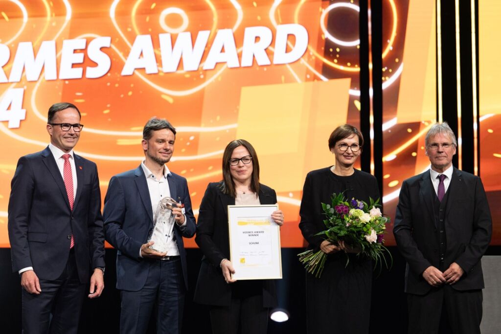 Schunk erhält Hermes Award 2024 1 hermes