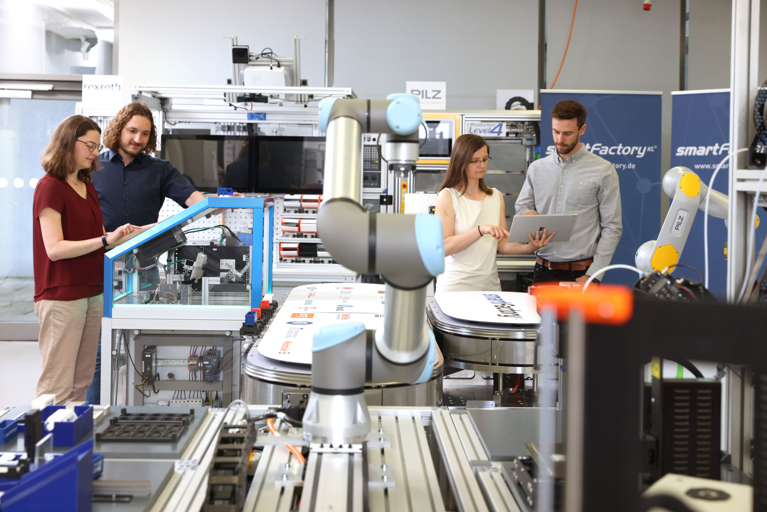 SmartFactory-KL unterstützt Manufacturing-X