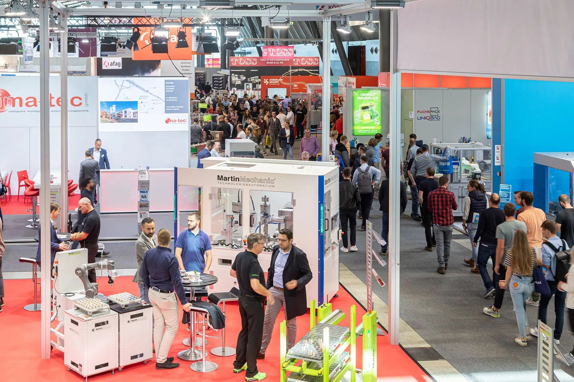 Motek/Bondexpo: Plattform für Fachgespräche und Geschäftserfolge