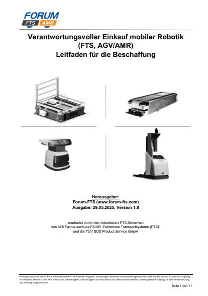 Leitfaden für den Einkauf mobiler Robotik